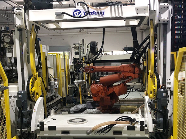 Линия вспенивания приборной панели