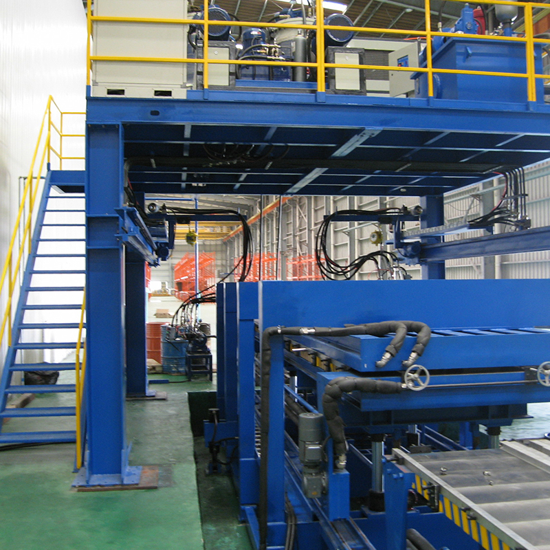 Оборудование для производства сэндвич-панелей серии PSP